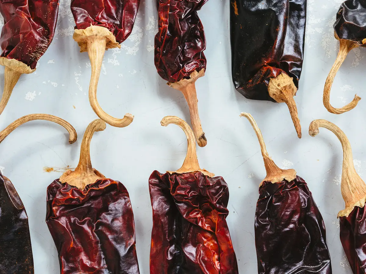 famous types of dried red chili peppers