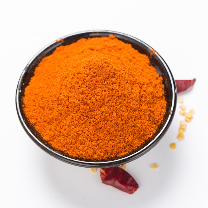 famous round dried red chillies