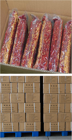 dried red chilli powder product