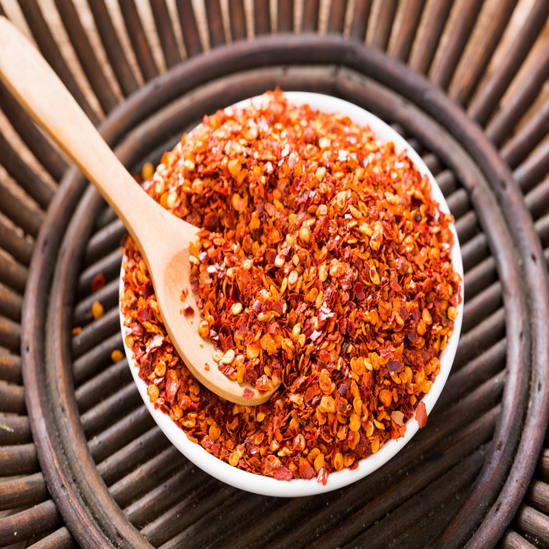 china chilli flakes packet