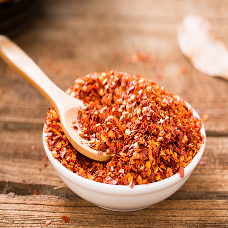 chili powder and paprika
